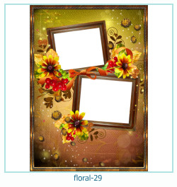 Floral Collages Frames 29
