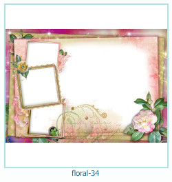 Floral Collages Frames 34