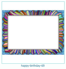 happy birthday frames 69